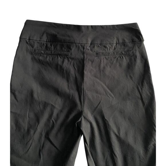 HILARY RADLEY Long Pants Black Sz M/M Rayon Nylon Spandex Activewear - Picture 3 of 7